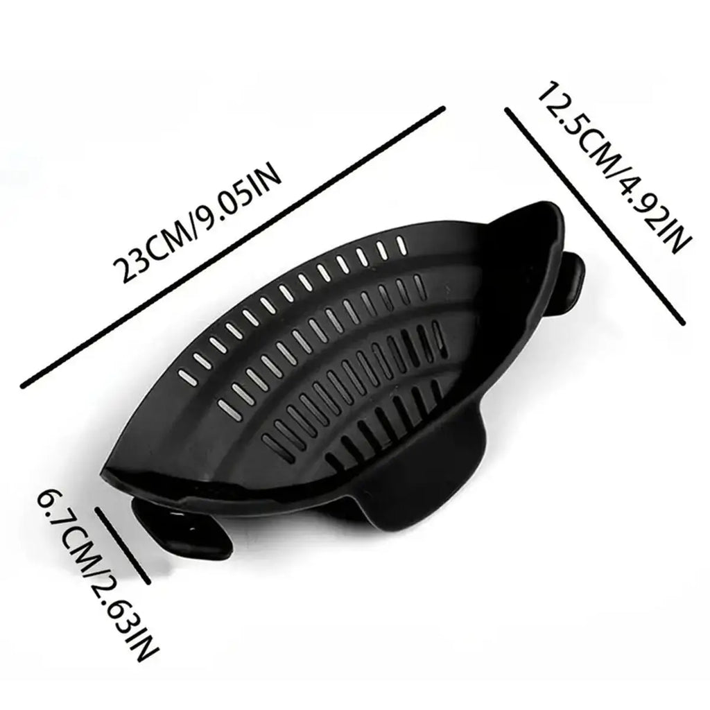 Clip-On Pot Strainer — Drain in Seconds