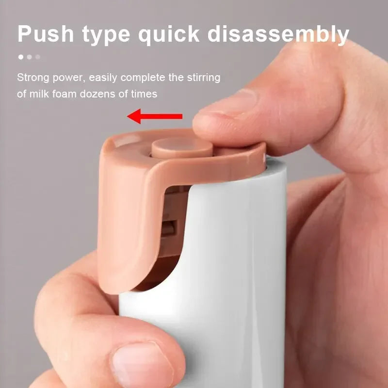 Milk Frother — Café-Quality Foam at Home