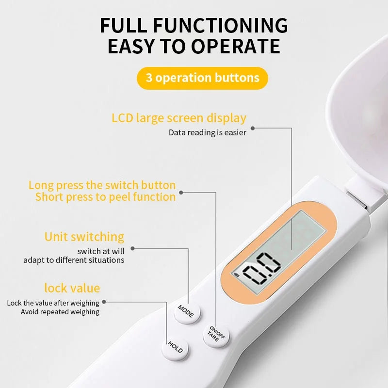 Precision Spoon Scale — Perfect Measurements Every Time