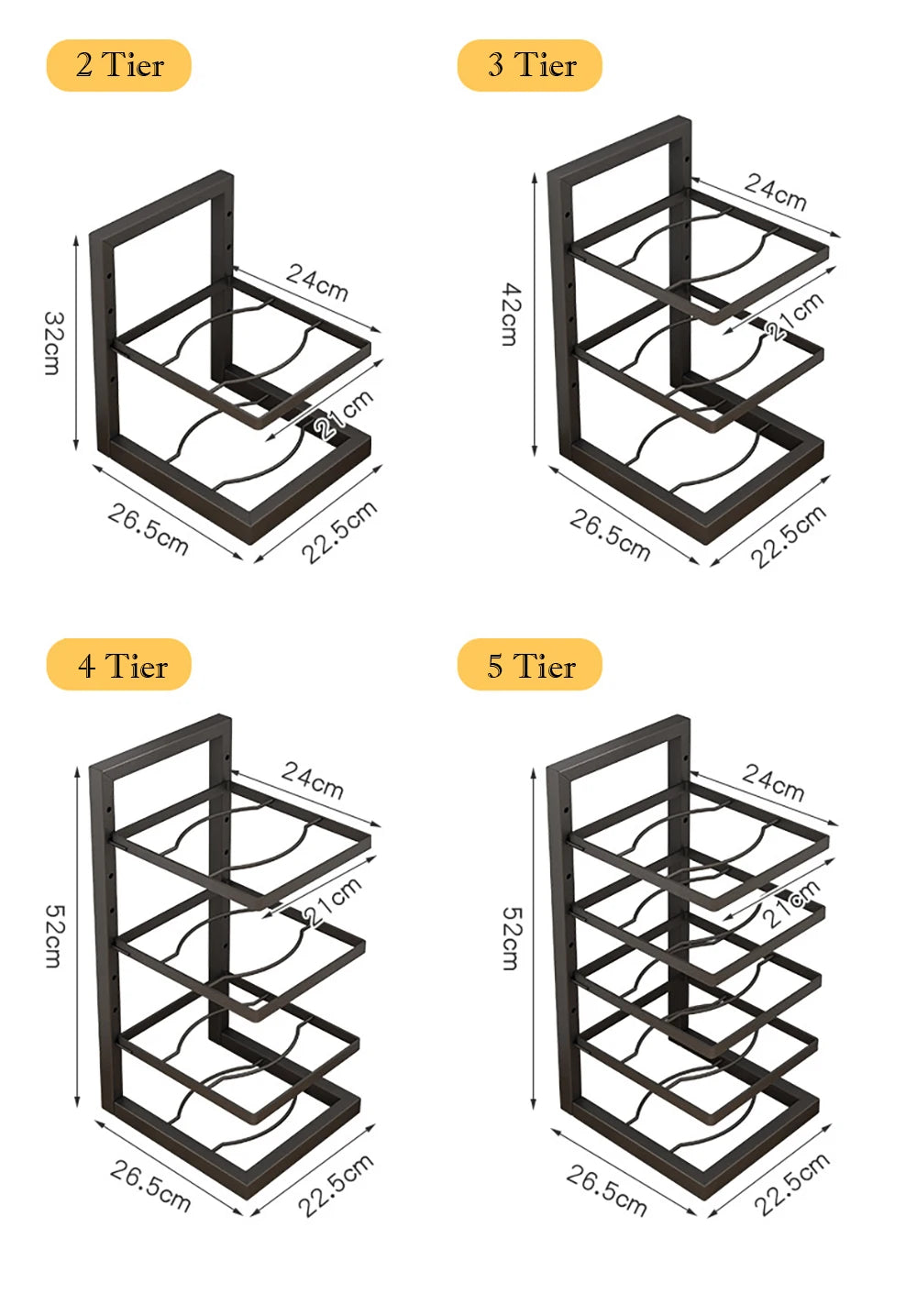 Cabinet Pot Organizer — Instant Space Upgrade