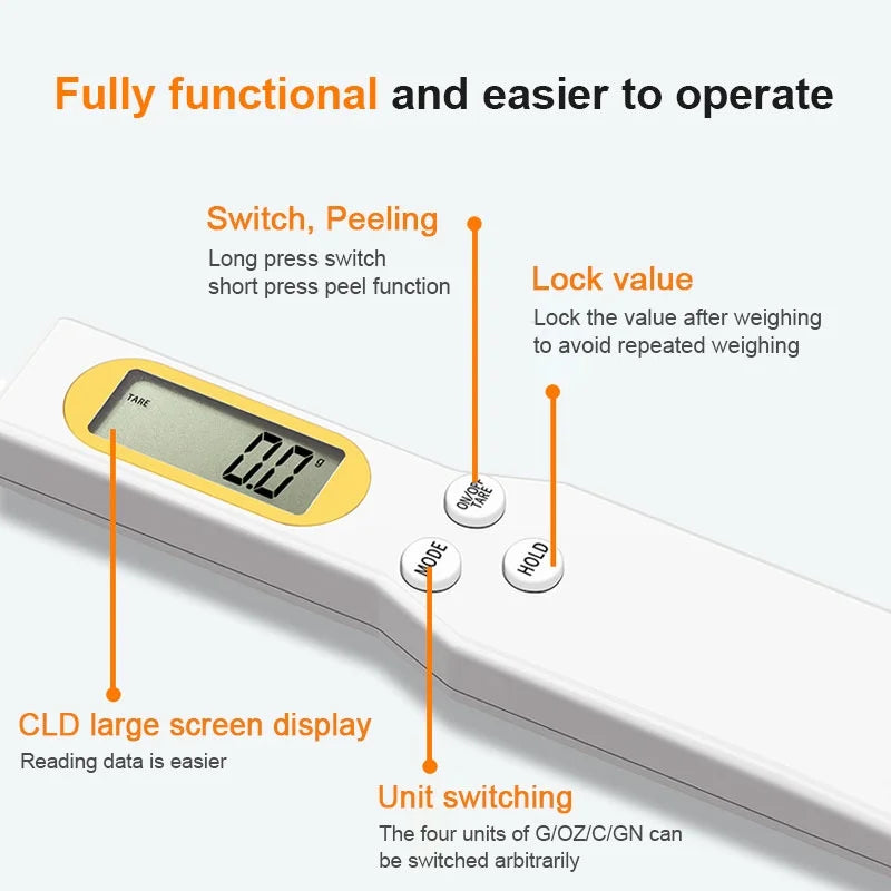 Precision Spoon Scale — Perfect Measurements Every Time