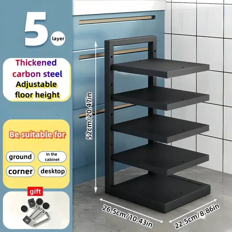 Cabinet Pot Organizer — Instant Space Upgrade