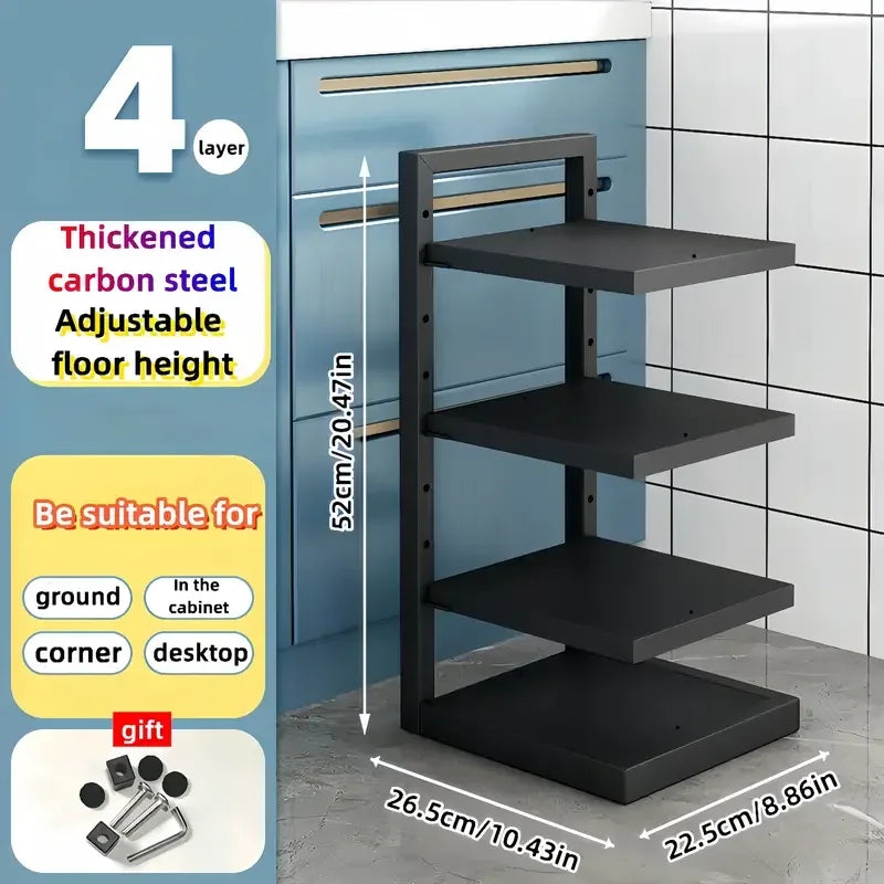 Cabinet Pot Organizer — Instant Space Upgrade