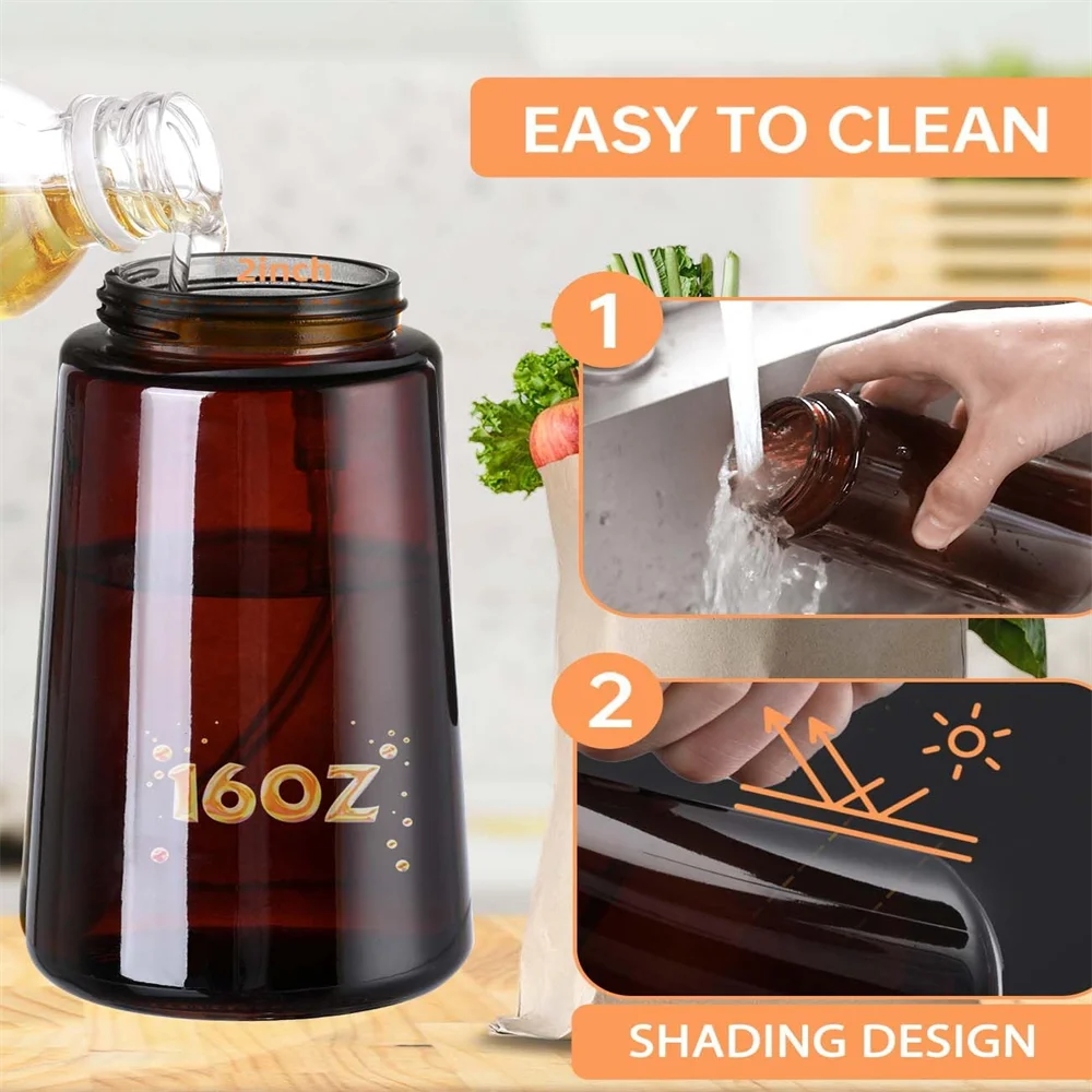 2-in-1 Oil Sprayer — Spray or Pour with Precision