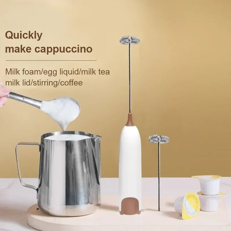 Milk Frother — Café-Quality Foam at Home