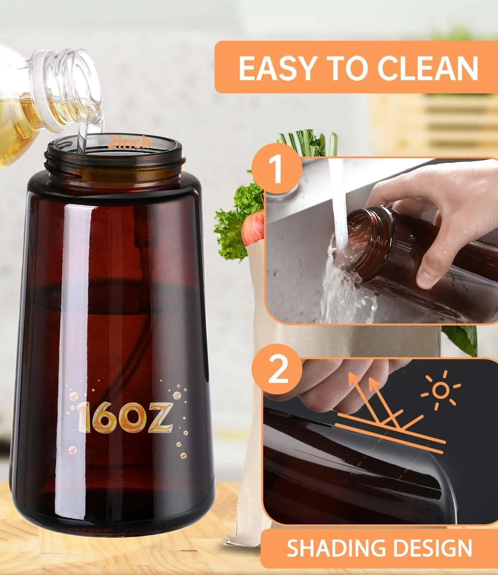 2-in-1 Oil Sprayer — Spray or Pour with Precision
