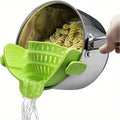 Clip-On Pot Strainer — Drain in Seconds