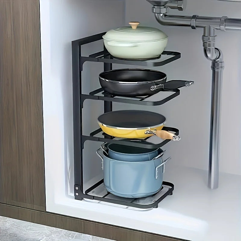 Cabinet Pot Organizer — Instant Space Upgrade
