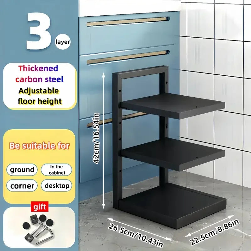 Cabinet Pot Organizer — Instant Space Upgrade
