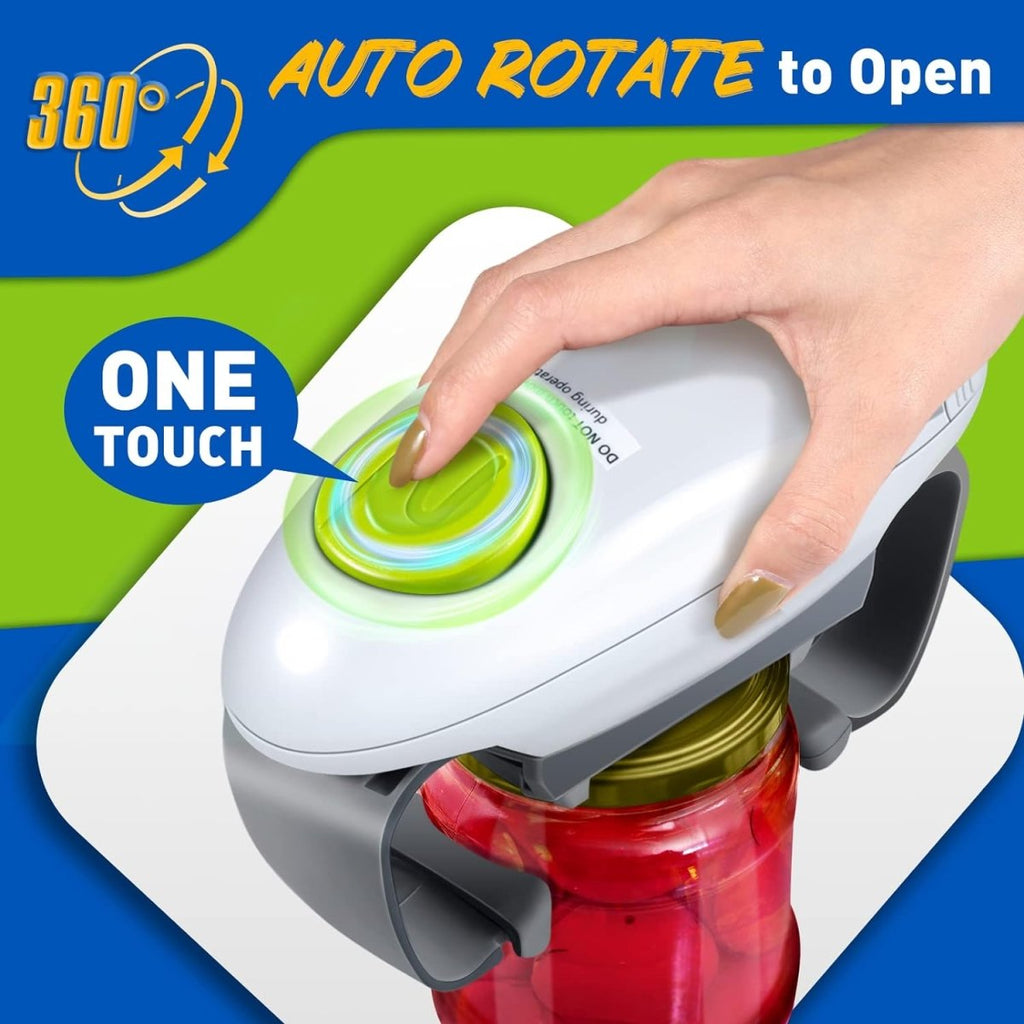 Electric Jar Opener — No Twist Required